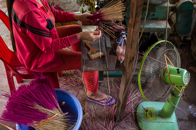 Fabrique d'encens, 2014
